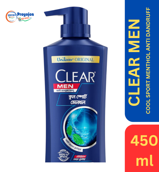 TRESemme (1) CLEAR MEN SHAMPOO COOL SPORT MENTHOL ANTI DANDRUFF